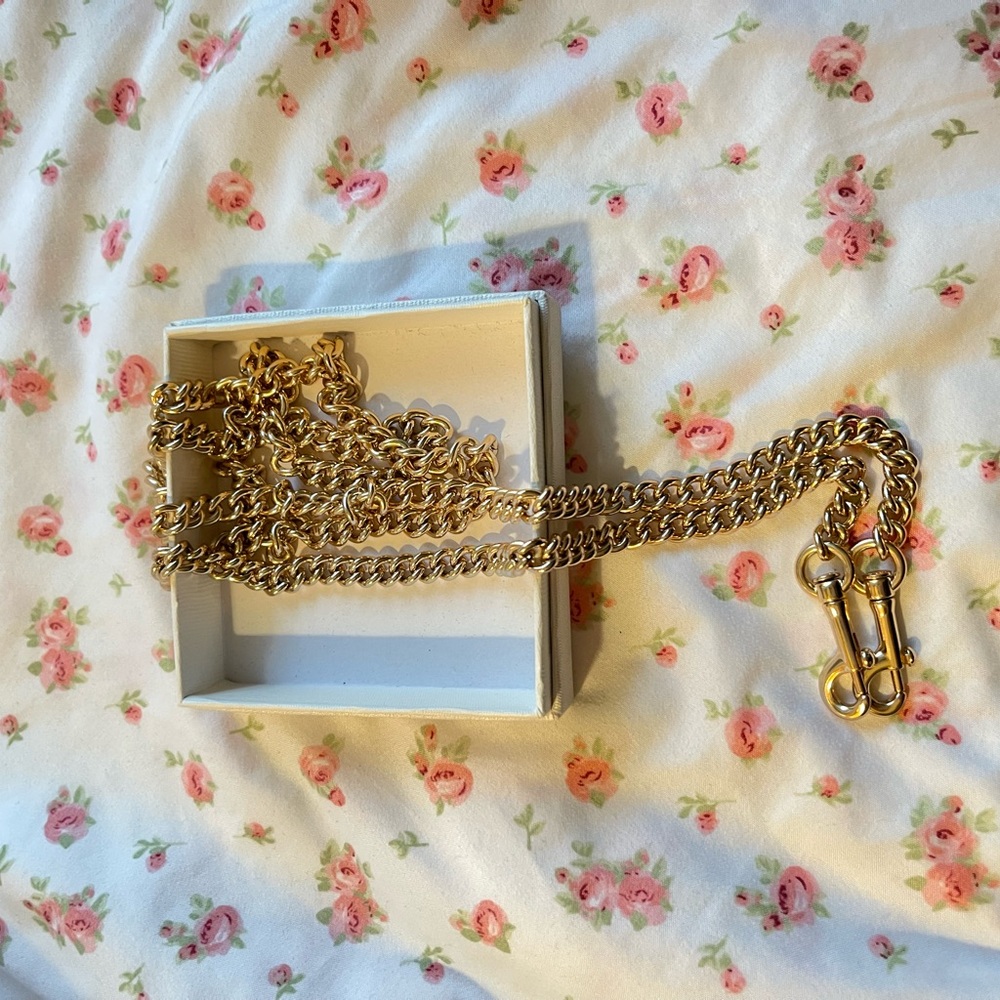 Stylish Gold Chain Crossbody Bag